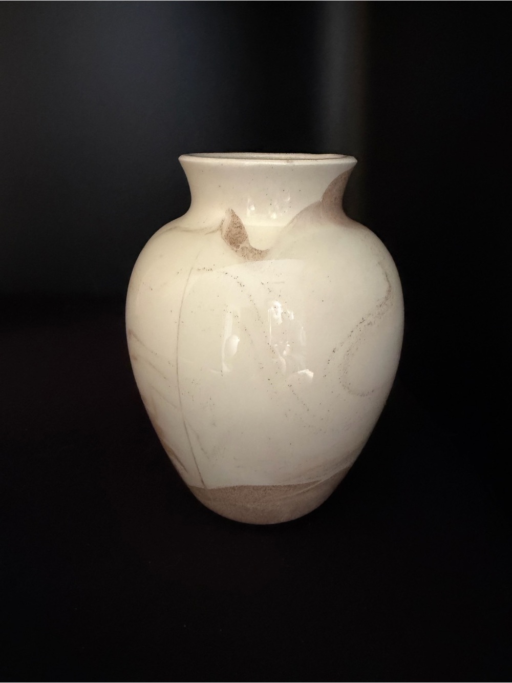 Vintage St. Helens Ash Ware Pottery Vase